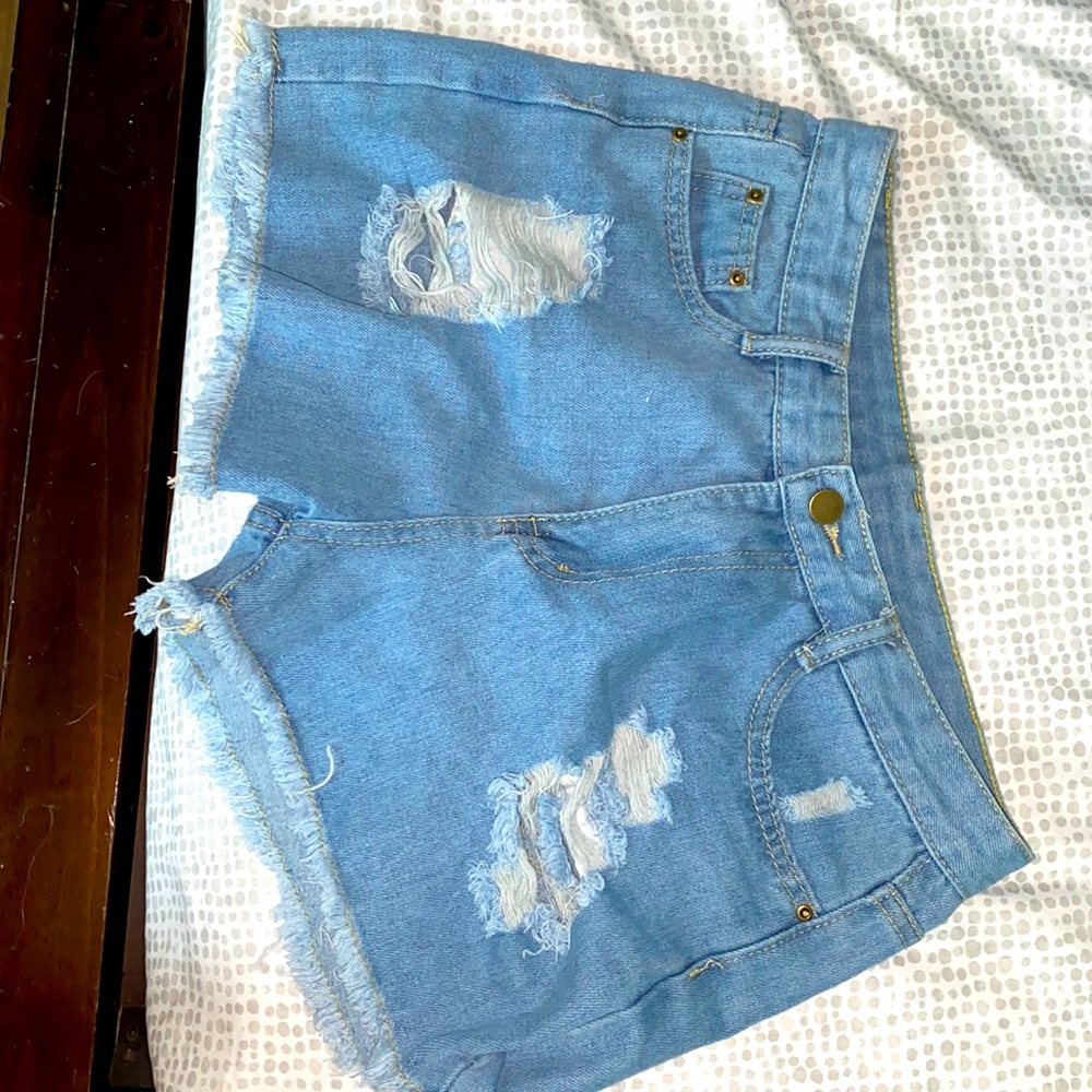Comfy jean shorts